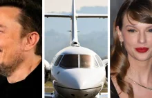 Celebryci jak Taylor Swift i Elon Musk wkrótce ukryją swoje loty czarterowe