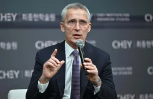 Sekretarz generalny NATO prosi Koreę Południową o dostawy broni dla Ukrainy