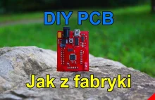 Płytki PCB - jak to NIE jest zrobione. Domowa fabryka płytek