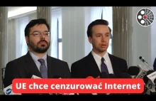 Konfederacja: UE chce cenzurować Internet - brońmy wolności słowa.