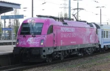 Pociąg Berlin-Warszawa Express z EN Jan Kiepura Husarz T-Mobile [Warszawa,Poznań