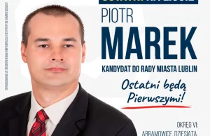 Piotr Marek, kandydat Konfederacji do Rady Miasta Lublin