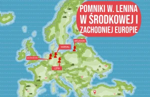 Jedyne pomniki Lenina w środkowej i zachodniej Europie