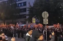 Protest tysięcy muzułmanów w Niemczech