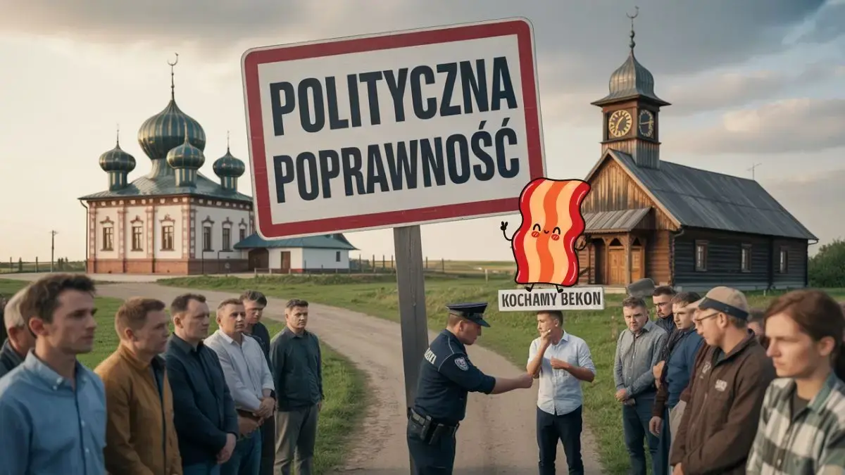 Mężczyzna z UK aresztowany za powiedzenie "Kochamy bekon"