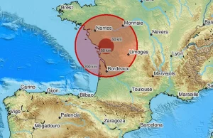 Trzęsienie ziemi w Francji!! Różne informacje o magniudzie.