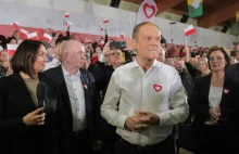 Donald Tusk w Morągu: przekazanie władzy nie idzie gładko