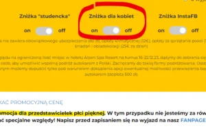 Kolejny sukces wykopu. Seksistowska firma usunęła zniżkę dla kobiet ze strony