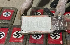 Peru: Policja skonfiskowała kokainę w paczkach ze swastyką i nazwiskiem Hitlera