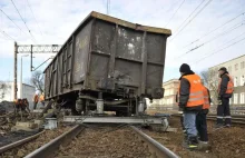 Sabotaż w Katowicach? Ktoś postawił 20 tonowy wagon na torach