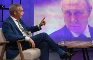 Architekt Brexitu już oficjalnie jest fanem i szczekaczką Putina