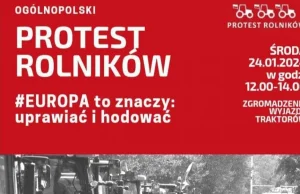 Polscy rolnicy wyjdą na ulice. Znamy daty protestów