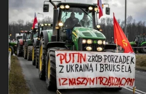 Kacapy zauważyli rolnika który "prosił" Putina o porządek