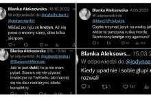 Balnka Aleksowska publicystka "Orlen Press" dzielnie walczy z mową nienawiści