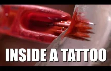 Tatuaż na przezroczystej „skórze”