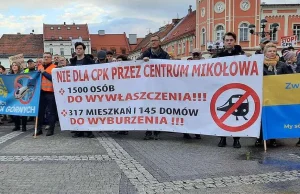 Mieszkańcy przy urnach "podziękowali" PiS za kolej do CPK