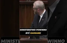 Ministerstwo powinno być zaorane! Grzegorz Braun #shorts