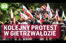 Drugi protest w Gietrzwałdzie przeciwko budowie centrum dystrybucyjnego Lidla