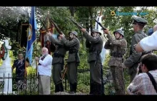 Pogrzeb SS-manów z ludobójczej SS-Galizien - Ukraina