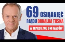 69 osiągnięć rządu Donalda Tuska.
