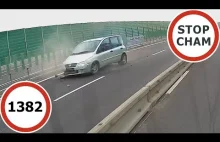 Stop Cham #1382 - Niebezpieczne i chamskie sytuacje na drogach