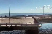 Zniszczony Most Krymski zniweczy rosyjską logistykę wojskową