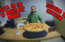 Żrę pizzę 60cm na czas xD