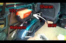Instalacja Chińskiego webasto 8kW w aucie VW Sharan. Jak zamontować?