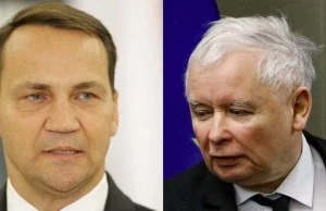 Kaczyński wygrał z Sikorskiem sprawę o ochronę dóbr osobistych