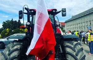 Protest w Nidzicy. Rolnicy odkryli kolejne wagony z ukraińskim zbożem