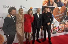 Warszawa. Z Kurdej-Szatan świętują premierę filmu "Piernikowe serce"