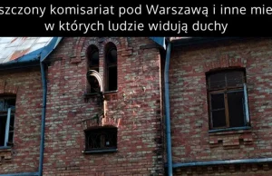 Opuszczony komisariat pod Warszawą - Policjanci nie wytrzymali nerwowo!