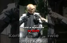 Korwin na motorze