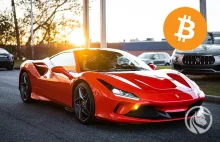 Samochody Ferrari kupisz w Europie za kryptowaluty