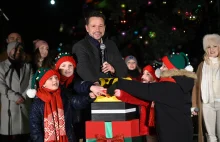 Świąteczna iluminacja w Warszawie [ZDJĘCIA]