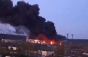 Elektrociepłownia Trypilska doszczętnie zniszczona w wyniku rosyjskiego ataku