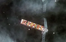 Widziane z orbity: katastrofa mostu w Baltimore