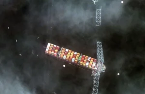 Widziane z orbity: katastrofa mostu w Baltimore