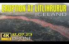 Nagranie erupcji wulkanu na Islandii autorstwa GutnTog