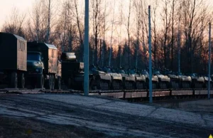 Białoruś przerzuciła żołnierzy i czołgi na granicę z Litwą