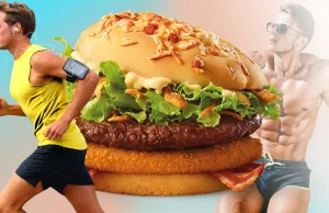 Burger Drwala z McDonald's? Ile ma kalorii - 20 sposobów, by je spalić - Menside