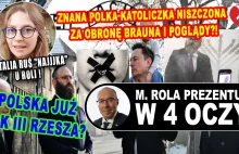 Znana Polka-katoliczka niszczona za obronę Brauna i poglądy?! Polska już jak III