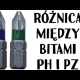 Różnica między bitami PH i PZ