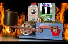 K2 Militec-1 + Mobil 1 ESP Formula 5W30 Test dodatków do oleju 100°C Piotr Teste