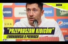 LEWANDOWSKI PRZEPROSIŁ KIBICÓW ZA AFERĘ Z PREMIĄ. "NIE POWSTRZYMAŁEM TEGO"