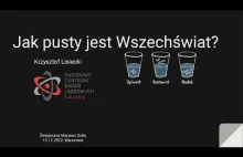 Jak pusty jest Wszechświat - Krzysztof Lisiecki