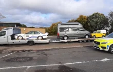 BMW E24 Dudy czy Fiat 126p Bombel na przeładowanym zestawie zatrzymanym w UK