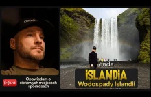 Islandia wodospady - Glymur, Kvernufoss, Skogafoss, Haifoss, Gullfoss, Katla