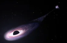 Dziwna smuga młodych gwiazd jest dowodem na ucieczkę supermasywnej czarnej...