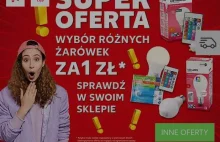 Kaufland oświetlenie Led błąd cenowy, po 1 zł..